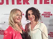 Filmpremiere “Frau Mutter Tier” : Barbara Osthoff im Gespräch mit Drehbuchautorin, Hauptdarstellerin und Produzentin Alexandra Helmig (©Foto: Martin Schmitz)